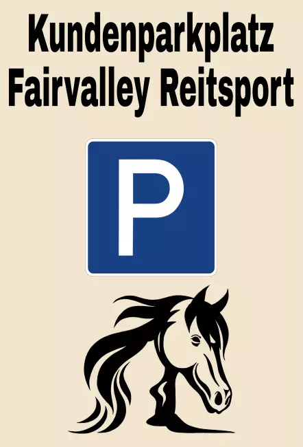  Pferde Faivalley Kundenparkplatz Bild
